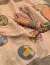 Ktd 2080 Handloom Fabric Digital Printed Saree